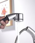 CE Pull Out Kitchen All Copper Washroom Basin Faucet