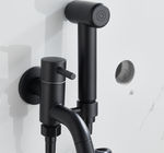 Black Wall Mounted ODM Mixer Tap Sprayer Faucet Set