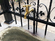 Antique Brass Bibcock 4point ODM Outdoor Faucet Garden Tap