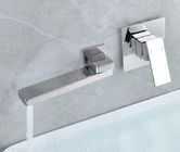 Wall Mounted European Swing Wash ODM Concealed Basin Mixer