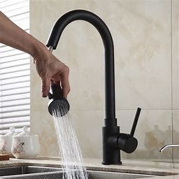 35mm 360 Degree Extendable  Kitchen Sink Detachable Faucet Deck Mounted