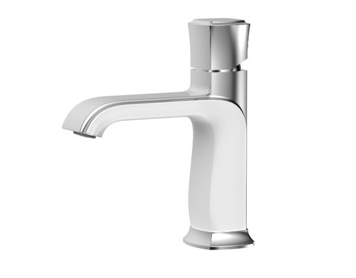 Zinc Alloy Single Handle Electroplate Wash Basin Tap