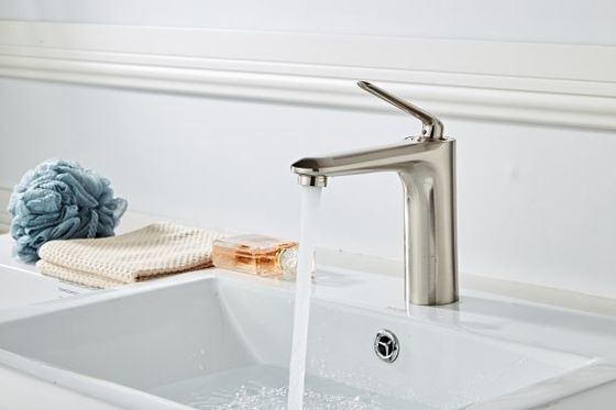 Antibacterial Antifouling 314SUS Countertop Basin Faucet