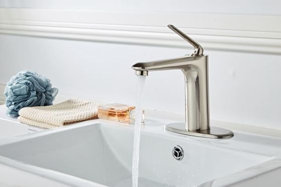 Antibacterial Antifouling 314SUS Countertop Basin Faucet