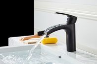 Black 314SUS Electroplating Wash Basin Faucet