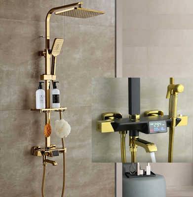 CE Brass Thermostatic Intelligent Electricity Shower Faucet