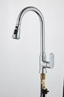 Silver Pull Out Full Copper Kitchen Sink Faucets