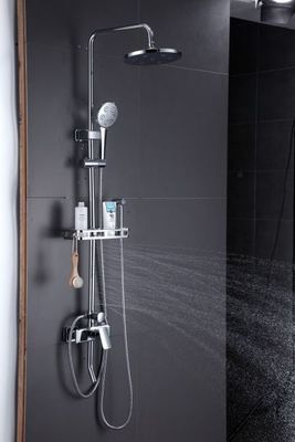 Hydraulic Electrogenerating SUS314 Rainfall Thermostatic Shower Chrome finished