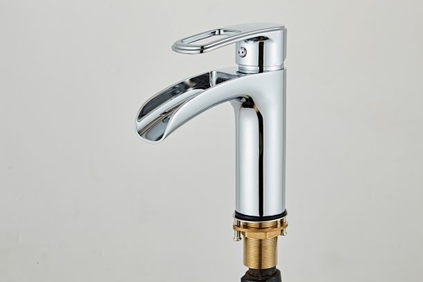 Under Counter Waterfall ODM Silver Electroplated SUS Faucet