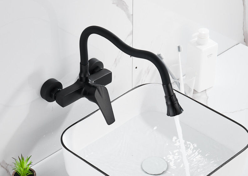 360 Flexible Curving Kitchen ODM Washroom Basin Faucet